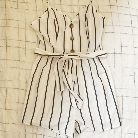 Striped Romper